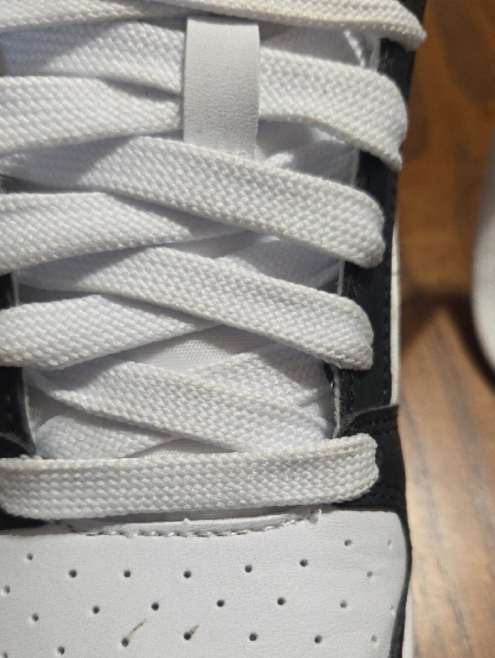 Puma Black and White High-Top Style Sneakers - Picture 8 of 9